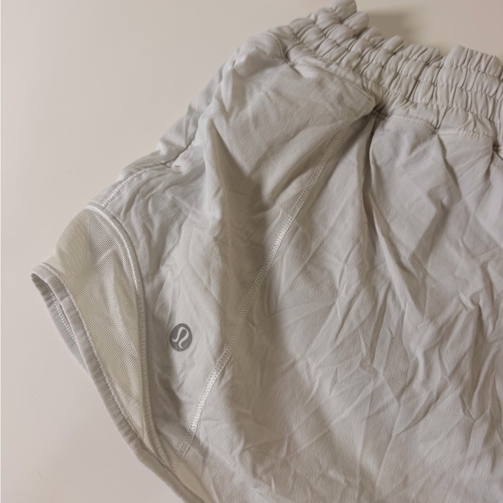 lululemon athletica Cream Athletic Running Shorts - Picture 6 of 6